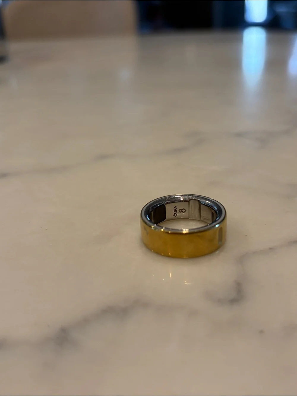Oura 4 in Gold, size 8 RING ONLY